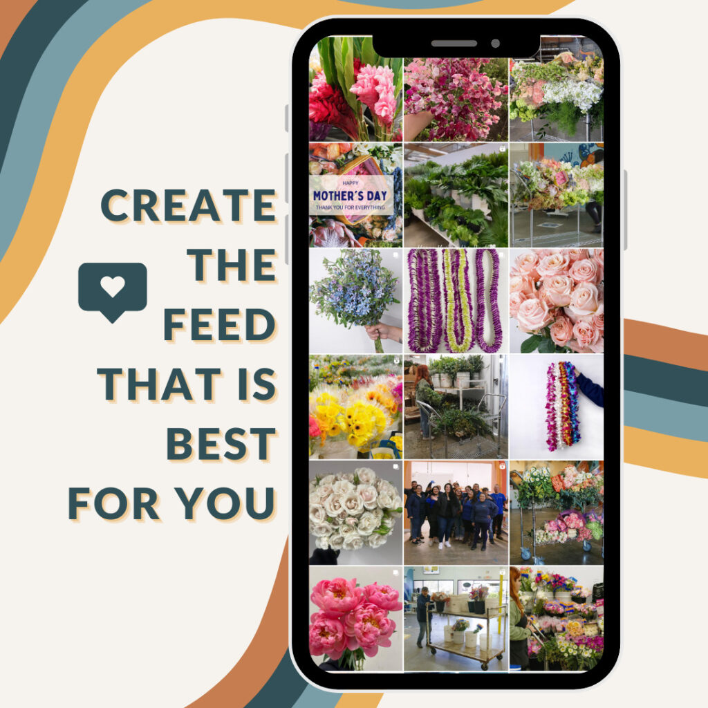 Create the feed that's best for you 