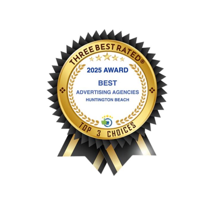 Three Best Rated 2025 Award Best Advertising Agencies Huntington Beach CA