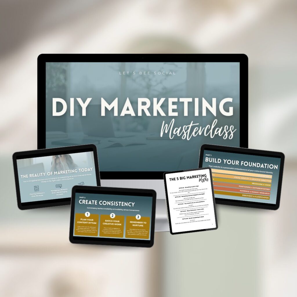 Free DIY Marketing Masterclass